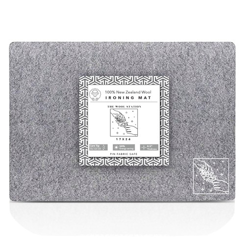 Wool ironing mat pressing pad - wool,